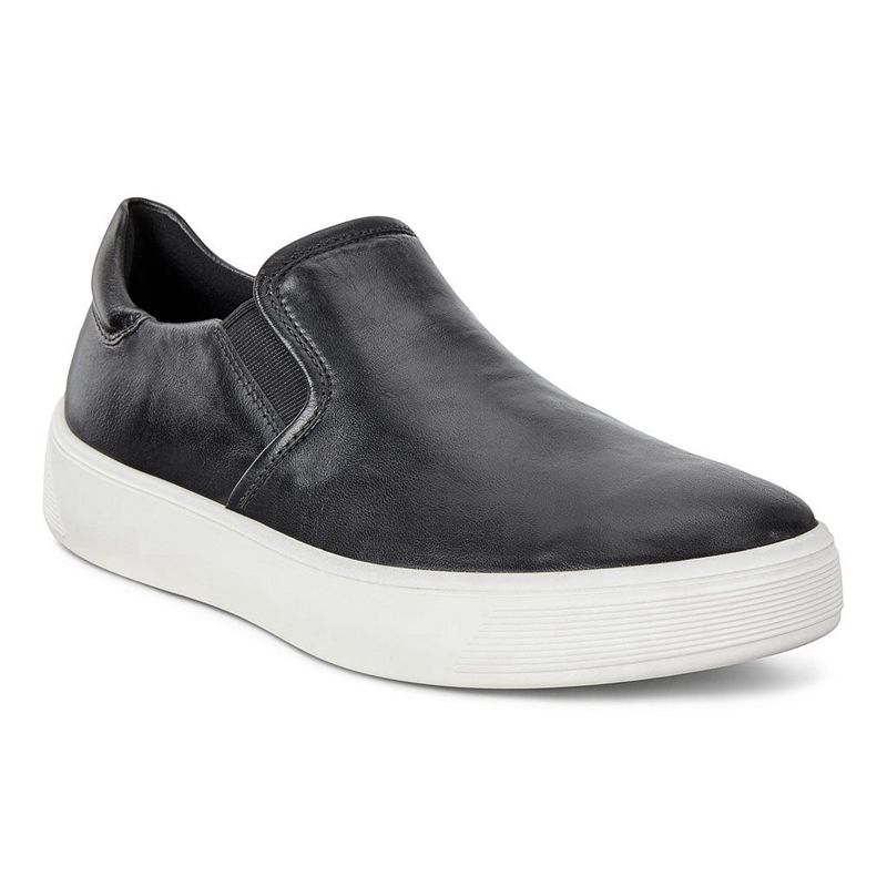 Zapatos Slip-On Ecco Street Tray Para Mujer,Negras,014962-OIE